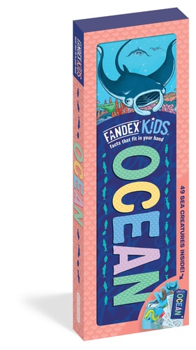 Fandex Kids: Ocean: Facts That Fit In Your Hand: 49 Sea Creatures Inside!