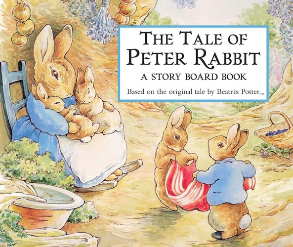 The Tale Of Peter Rabbit Story Board Book