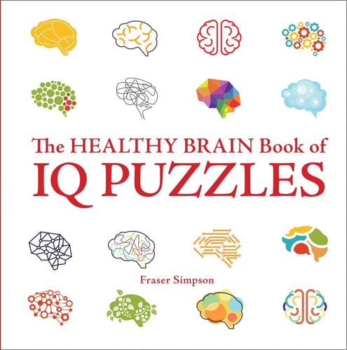 Healthy Brain Book Of Iq Puzzles (Healthy Brain Puzzles)