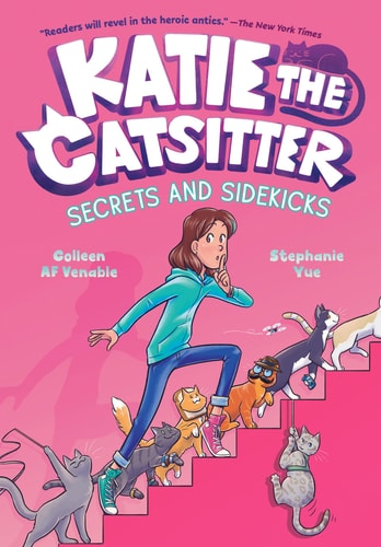 Katie The Catsitter #3: Secrets And Sidekicks: (Hardcover)