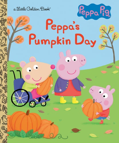 Peppa'S Pumpkin Day (Peppa Pig) (Little Golden Book)