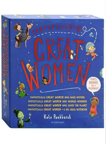 Fantastically Great Women 3 Book Hardback Box Set By Kate Pankhurst
