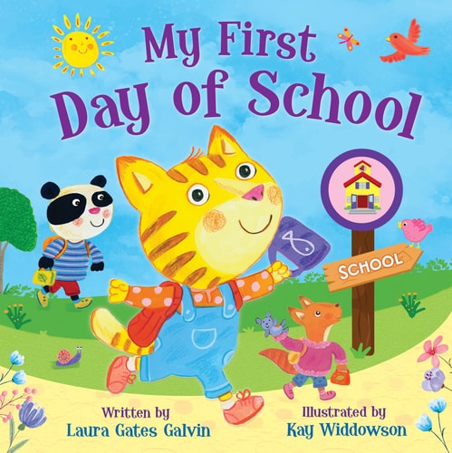 My First Day Of School – Story-Time Rhyming Board Book For Toddlers, Ages 0-4 - Part Of The Tender Moments Series - A Fun Rhyming Story For First Day Of Preschool