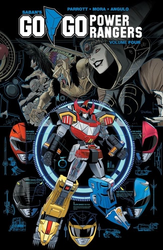 Saban'S Go Go Power Rangers Vol. 4 (Mighty Morphin Power Rangers)