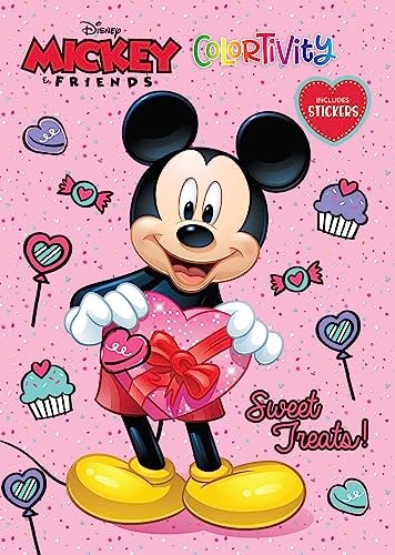 Disney Mickey: Sweet Treats: Colortivity With Stickers