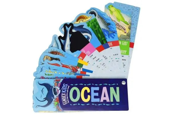 Fandex Kids: Ocean: Facts That Fit In Your Hand: 49 Sea Creatures Inside!