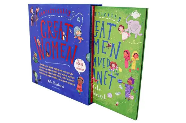 Fantastically Great Women 3 Book Hardback Box Set By Kate Pankhurst